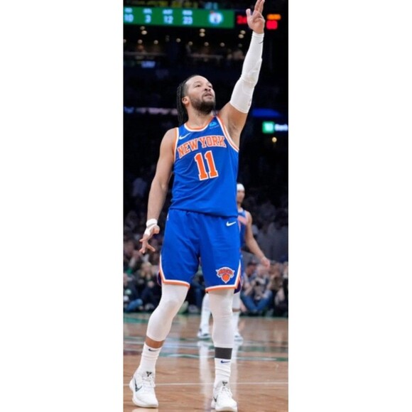 Jalen Brunson (Nike)-(Knicks)-(Jersey)-(New Condition)-(Blue)-(Size:XL)-$95.00 - Picture 10 of 10